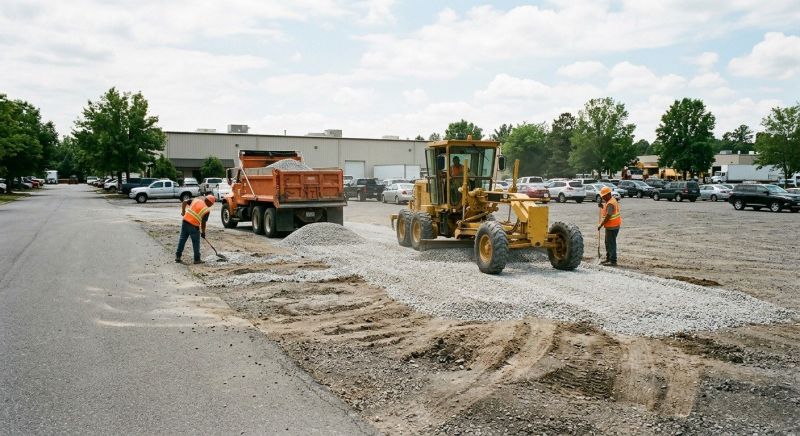 Parking Lot Leveling in Park City, UT