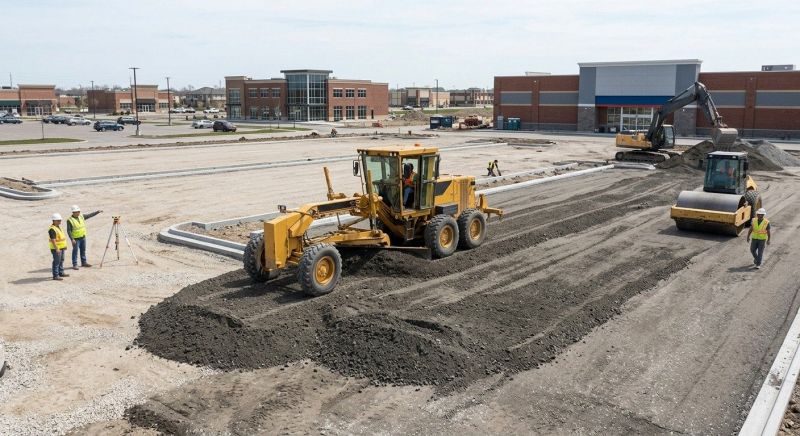 Parking Lot Leveling in Davis County, UT